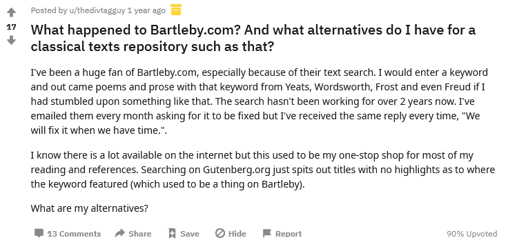 bartleby com