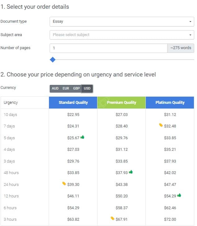 brill-assignment-prices